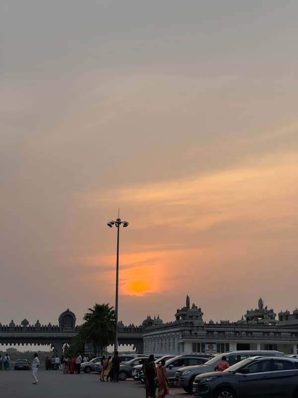 Hyderabad sunset
